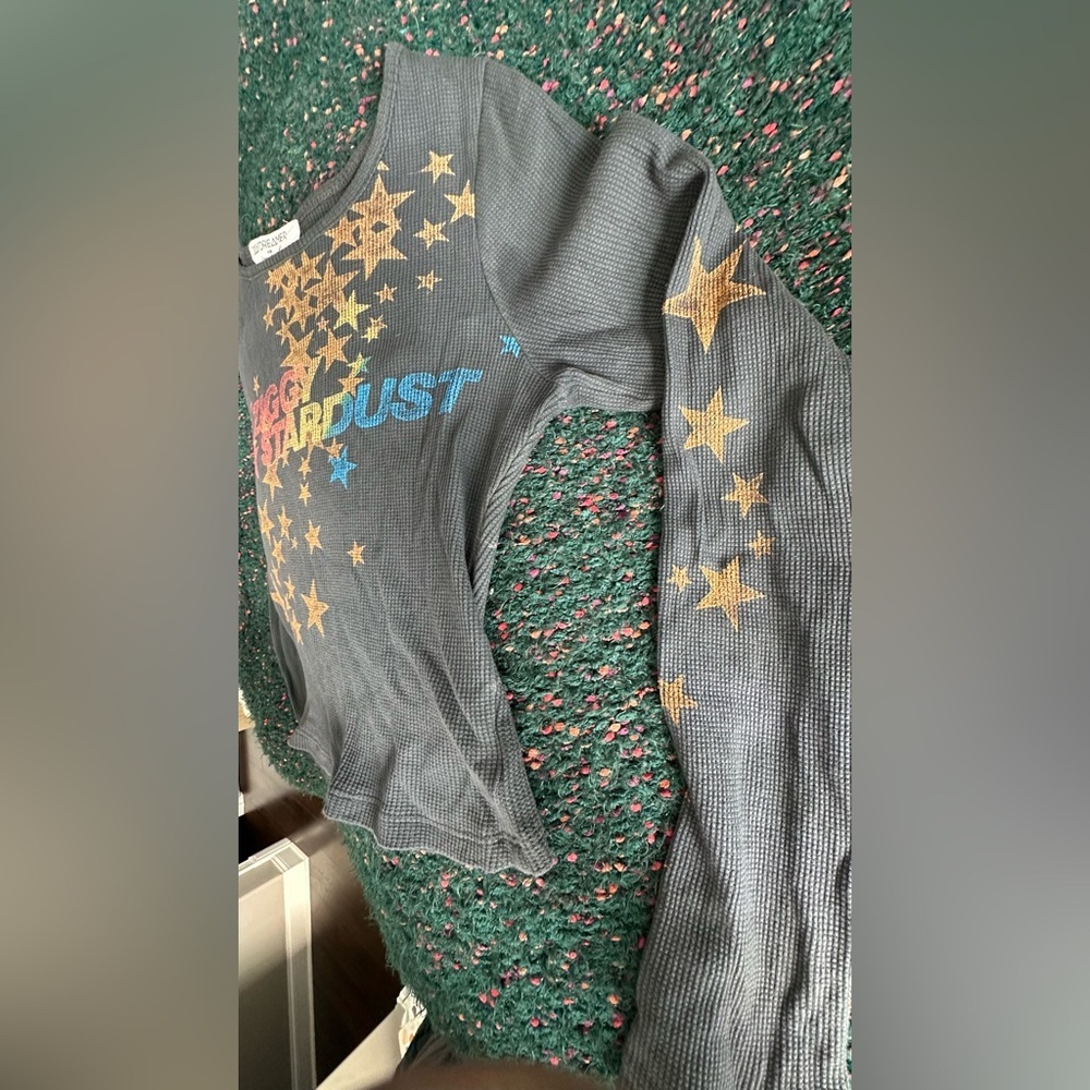 RARE Daydreamer NWOT Ziggy Stardust Long Sleeve Thermal— L - Picture 6 of 16